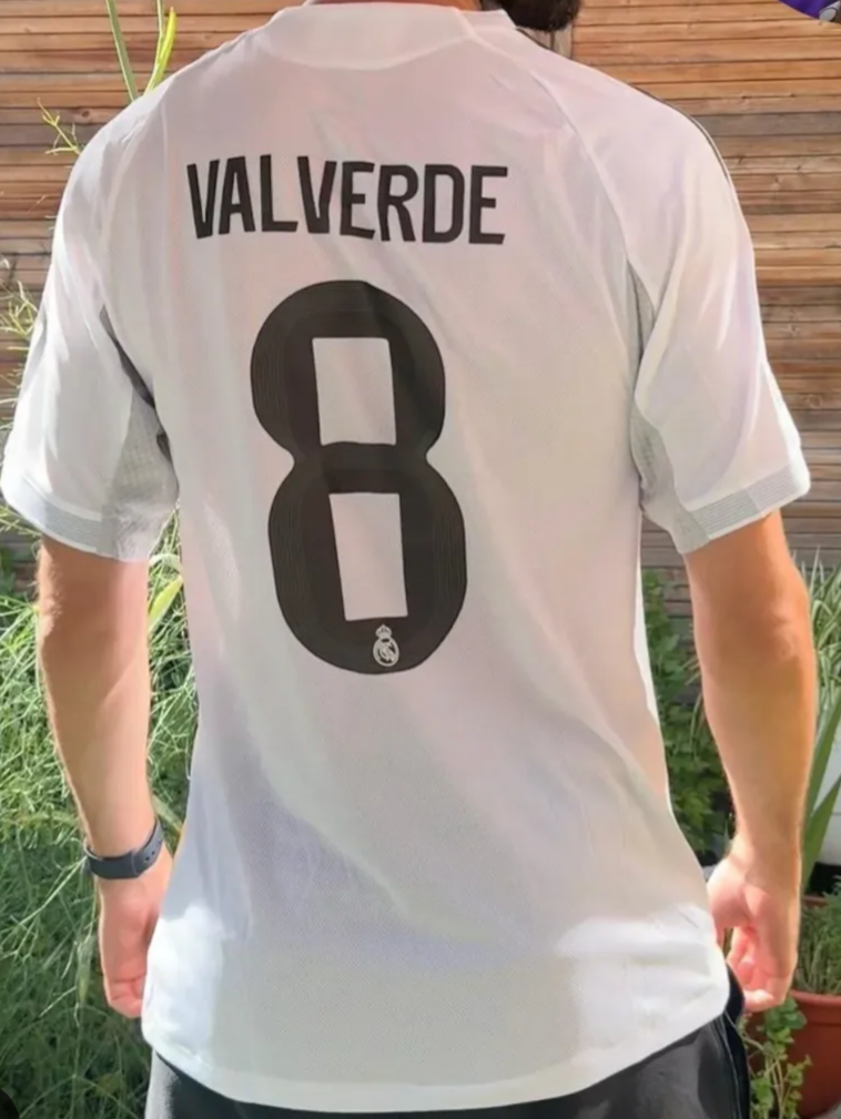 Camiseta Real Madrid 25/26 Local (Tallas S-4XL)