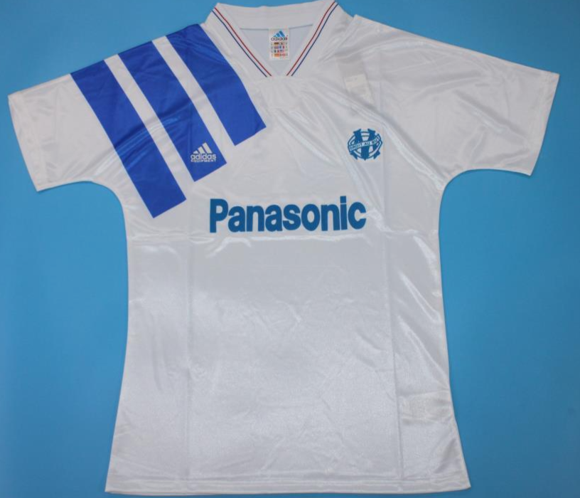 Camiseta Olympique de Marsella 1991 Local (tallas S - 2XL)
