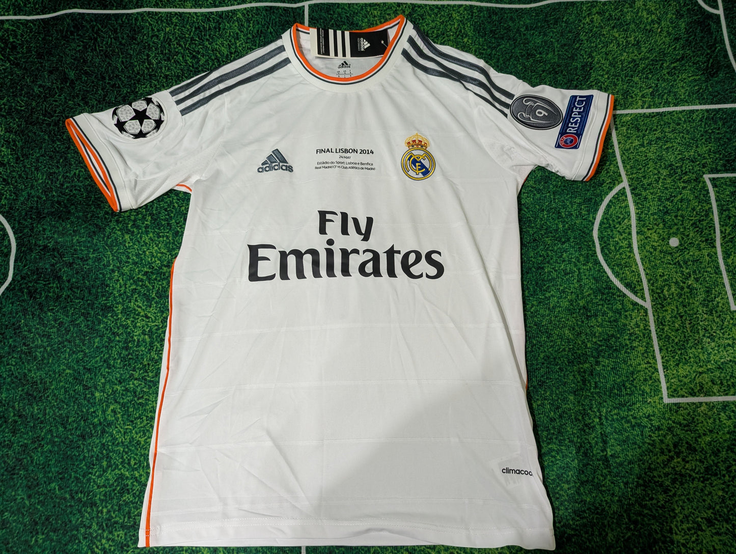 Camiseta Real Madrid 2013/2014 Final Lisboa