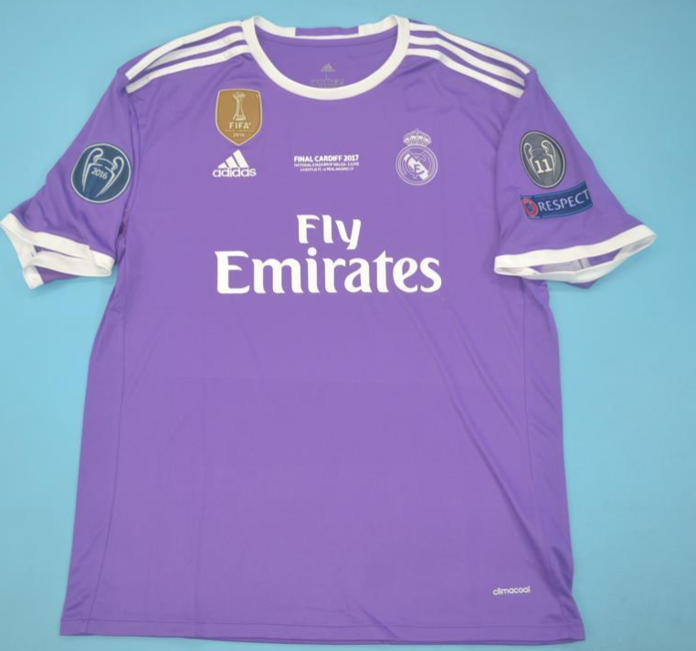 Camiseta Real Madrid 16/17 Retro Visitante
