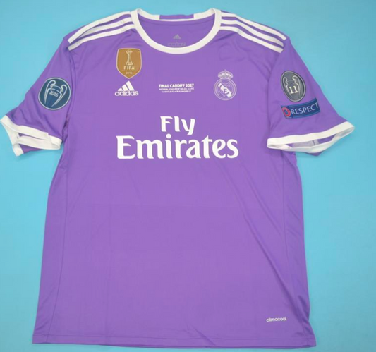Camiseta Real Madrid 16/17 Retro Visitante