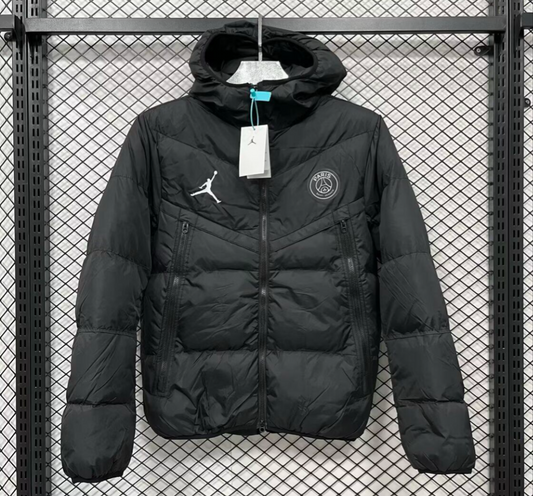 Abrigo Paris PSG Negro (Solo tallas S-2XL)