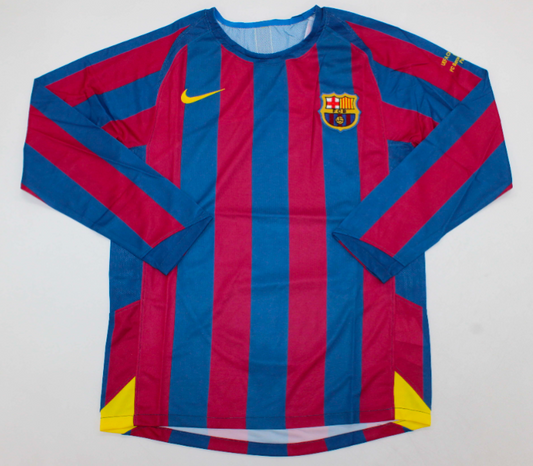 Camiseta manga larga Barcelona 2005/06 Local