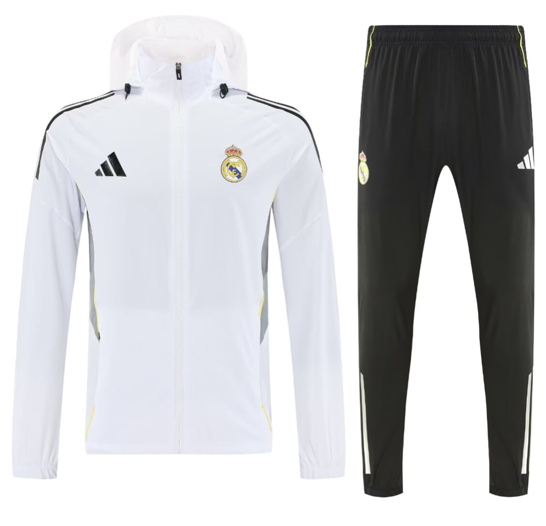Chandal Real Madrid 25/26 Blanco