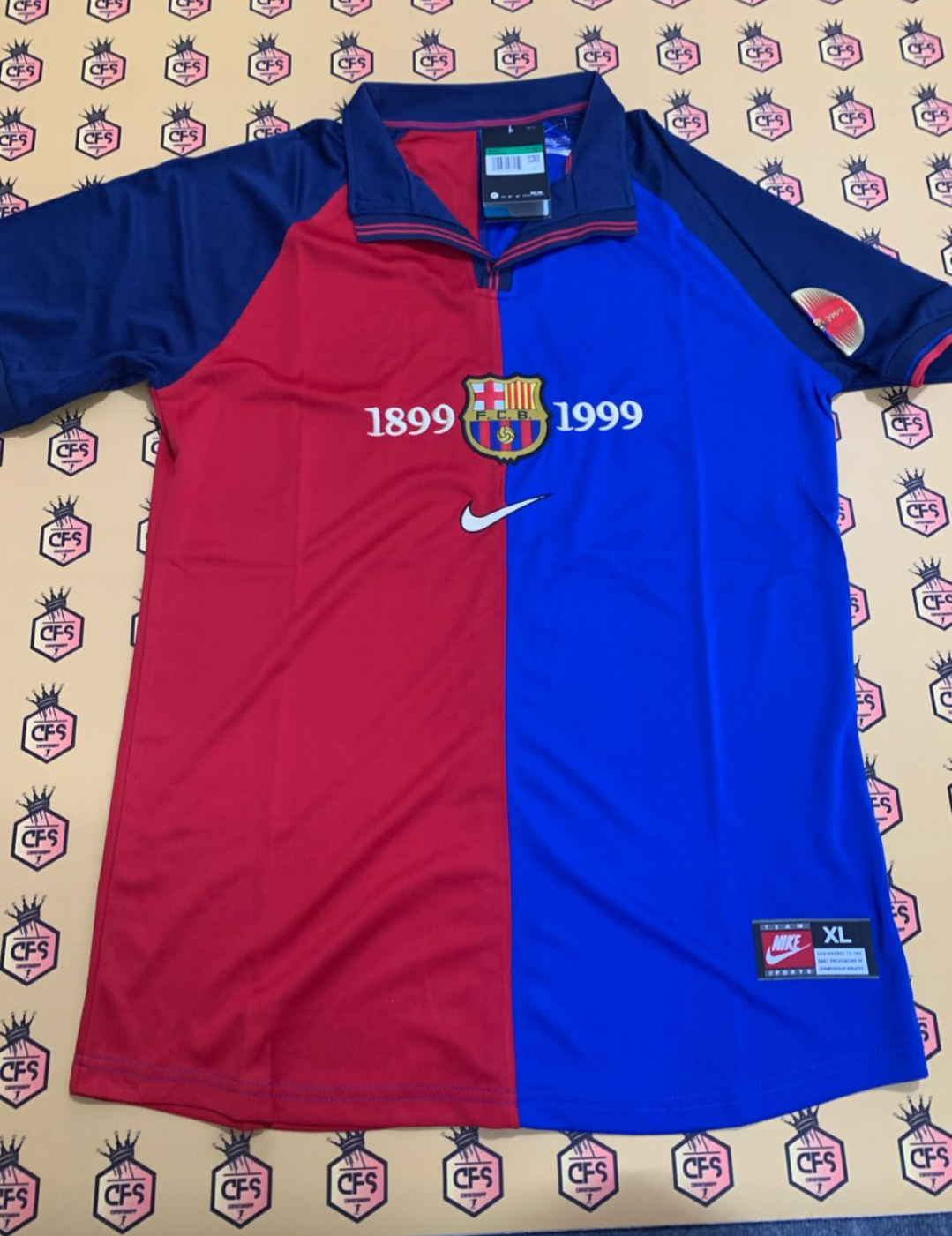 Camiseta Barcelona 1899/1999