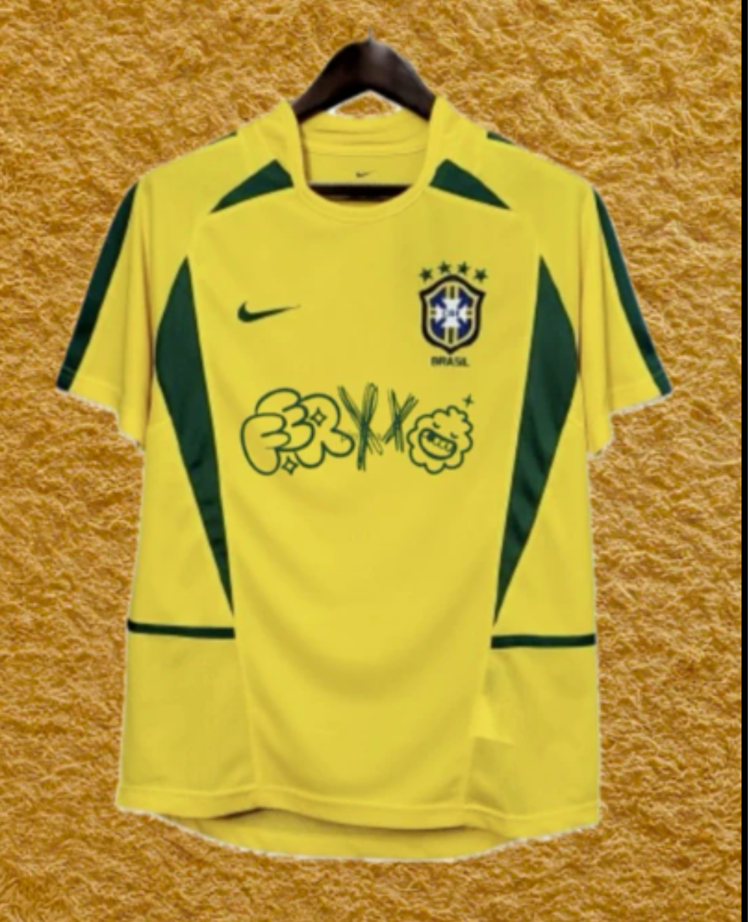 Camiseta Brasil Retro especial Feid