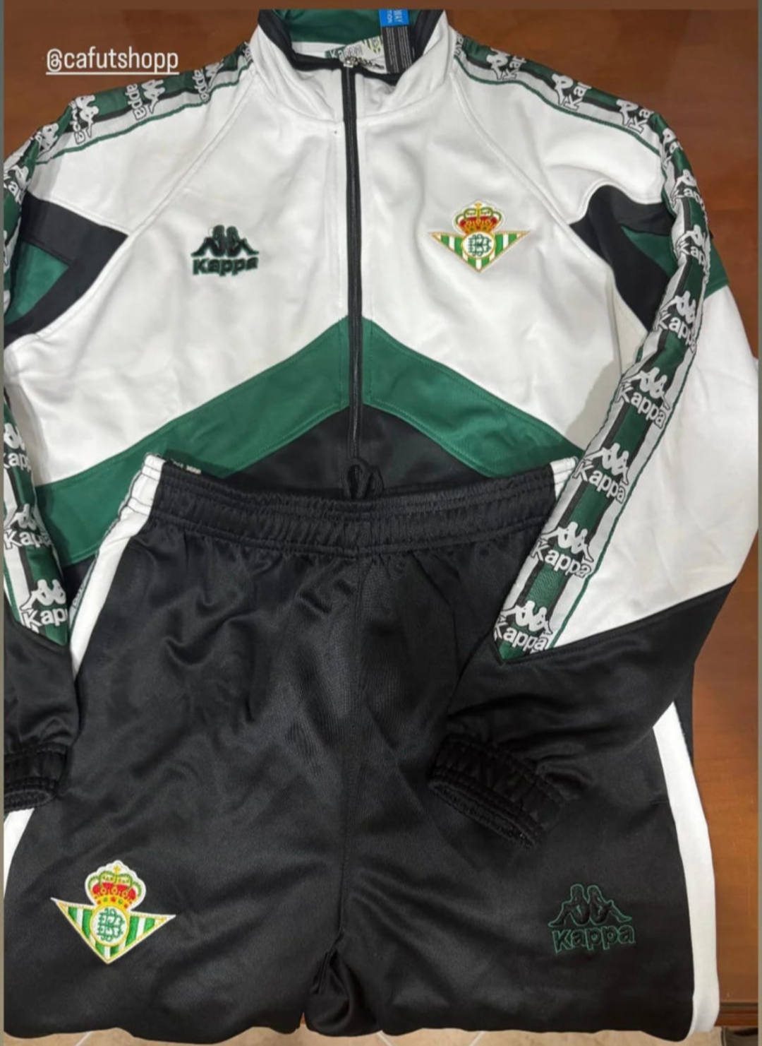 Chandal Betis Retro 1995/97 (Solo tallas S-2XL)