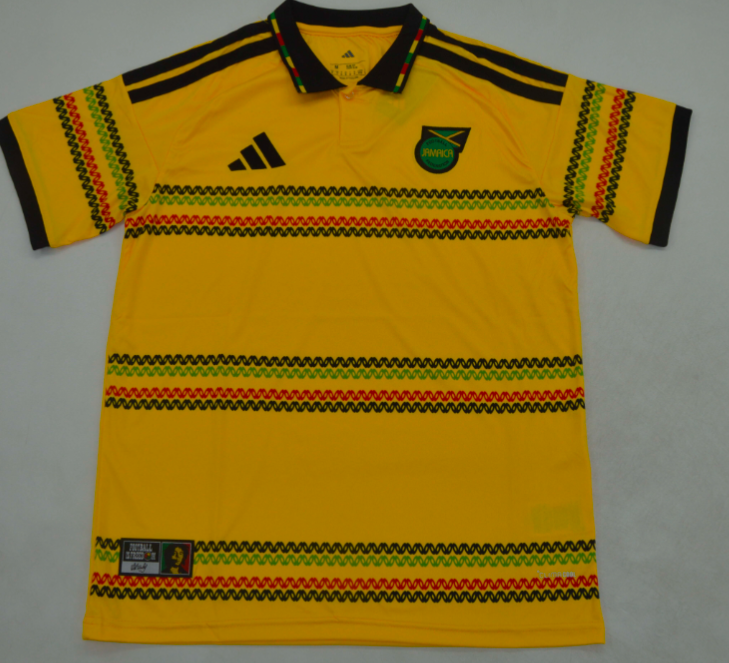 Camiseta Jamaica Mundial 2026 visitante (tallas S - 4XL)
