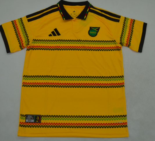 Camiseta Jamaica Mundial 2026 visitante (tallas S - 4XL)