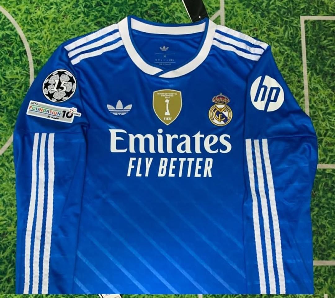 Camiseta Manga larga Real Madrid 25/26 tercera equipacion