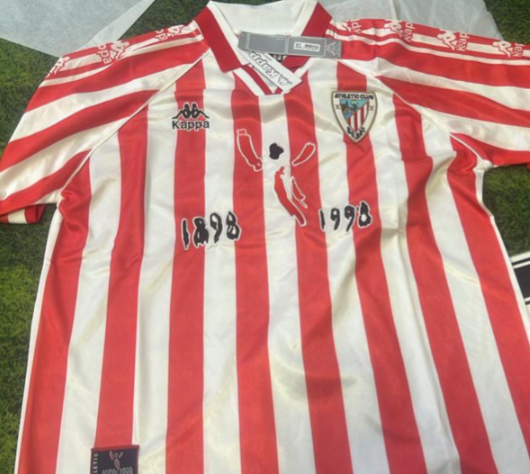 Camiseta Athletic Bilbao 1997-98 Centenario