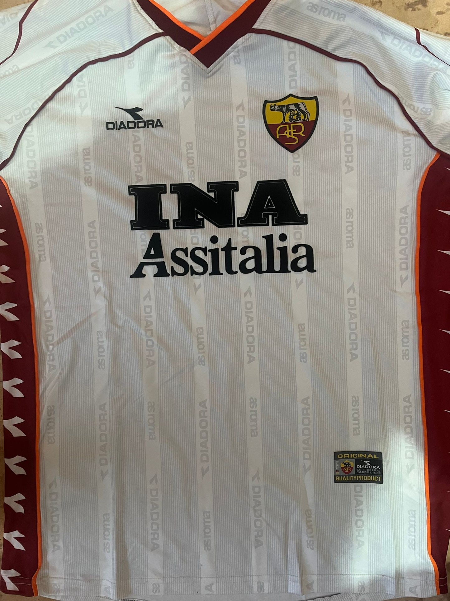 Camiseta Roma 1999/2000