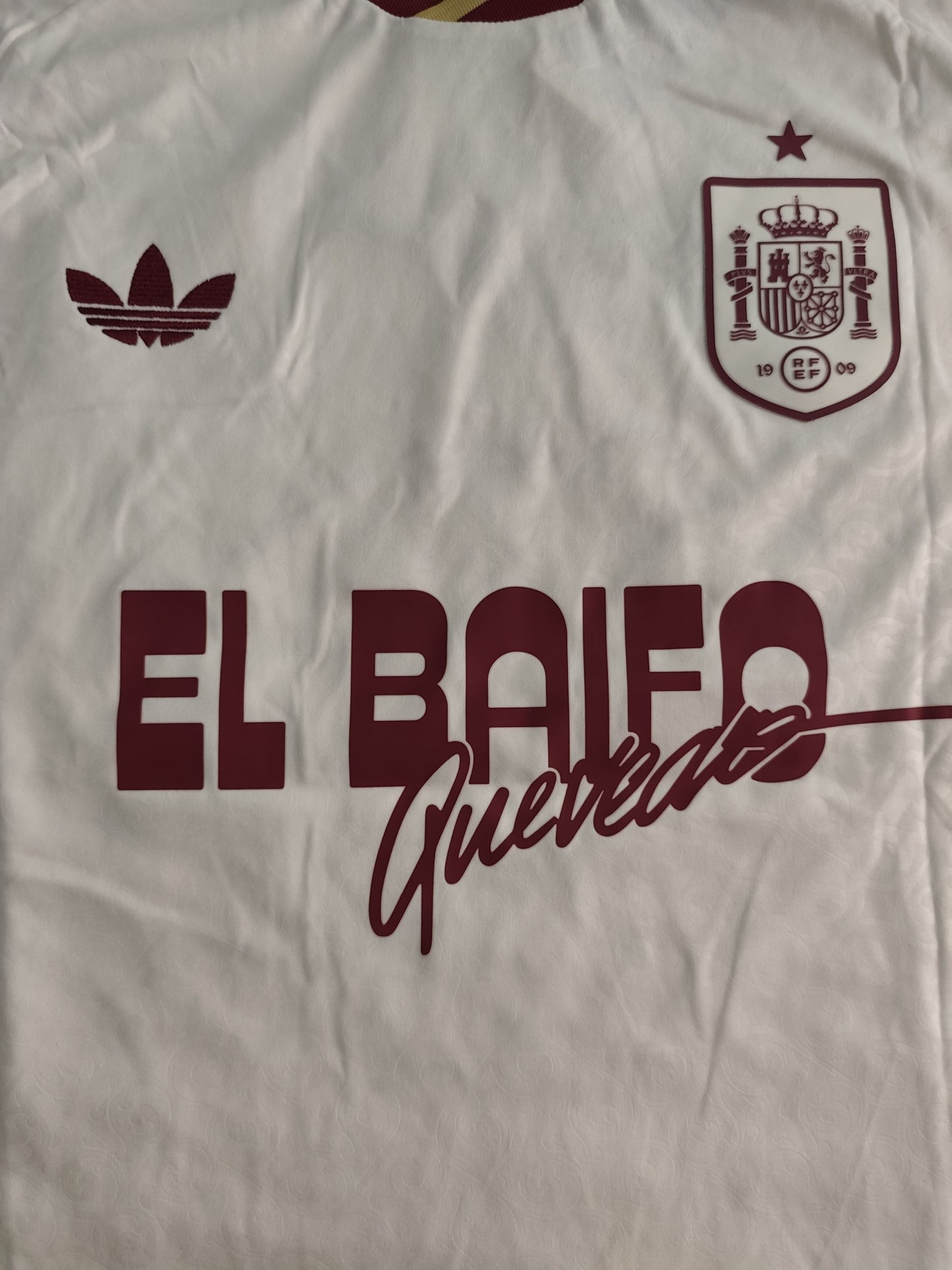 Camiseta España Mundial 2026 Visitante Especial Quevedo