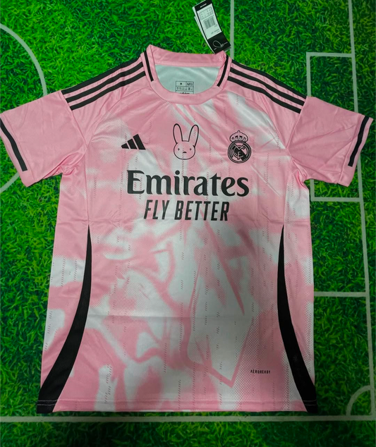 Camiseta Real Madrid Especial Bud Bunny (Solo tallas S-2XL)