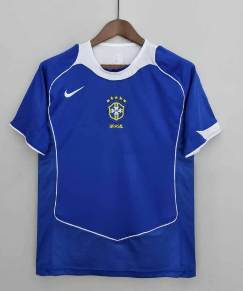 Camiseta Brasil 2004/06 Visitante