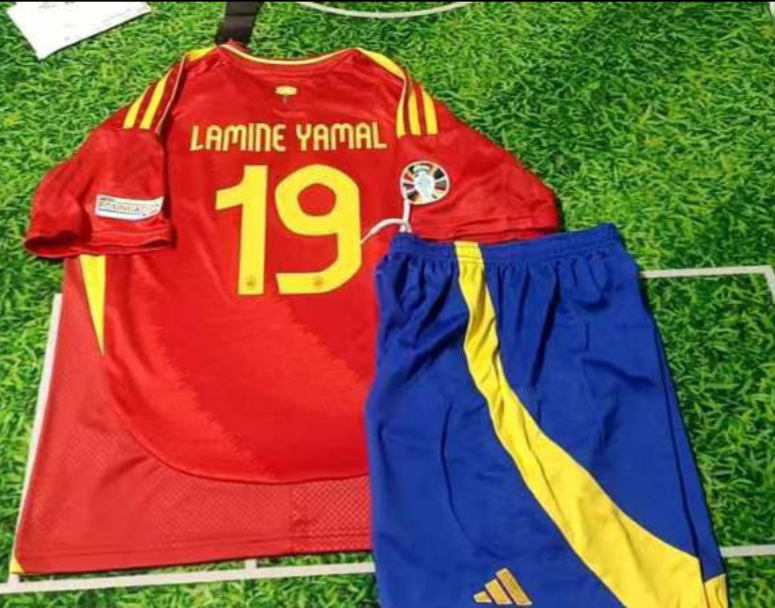 Equipacion España Local Eurocopa 24