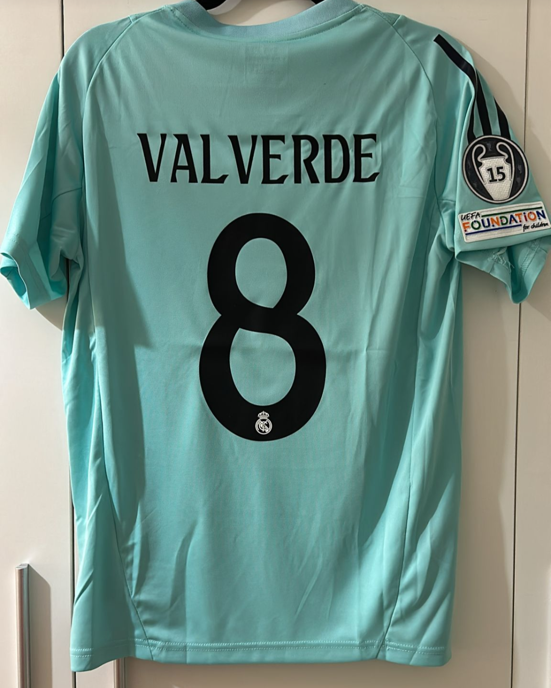 Camiseta Real Madrid Entrenamiento Azul