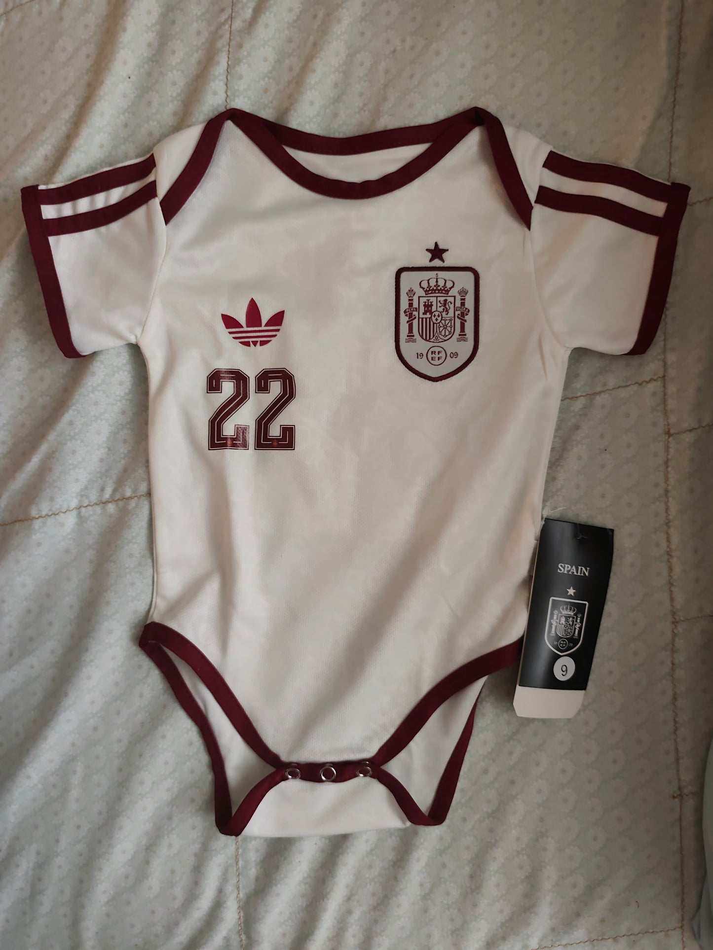 Body España Mundial 2026 (6 -12 meses y 1-2 años)