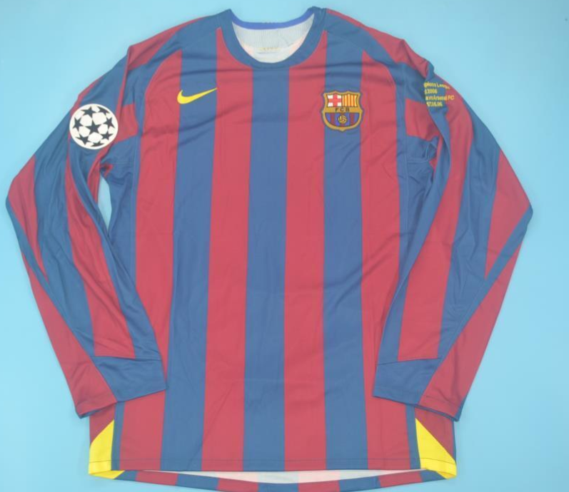 Camiseta manga larga Barcelona 2005/06 Local