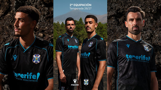 Camiseta Tenerife 26-26 Visitante (tallas S- 2XL)