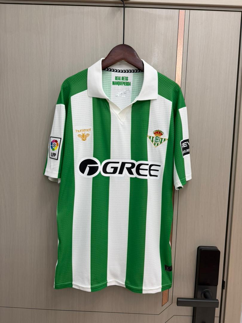 Camiseta Betis 25/26 modelo retro (tallas S-4XL) jornada 31