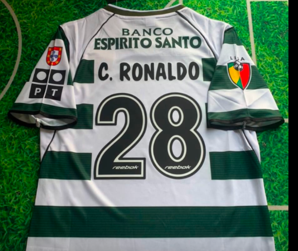 Camiseta Sporting de Lisboa 2001-02