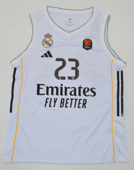 Camiseta Real Madrid baloncesto 25/26 (Solo tallas S-2XL)