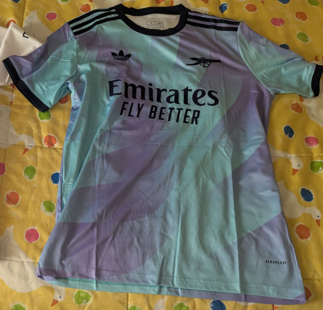 Camiseta Arsenal tercera equipacion 24/25
