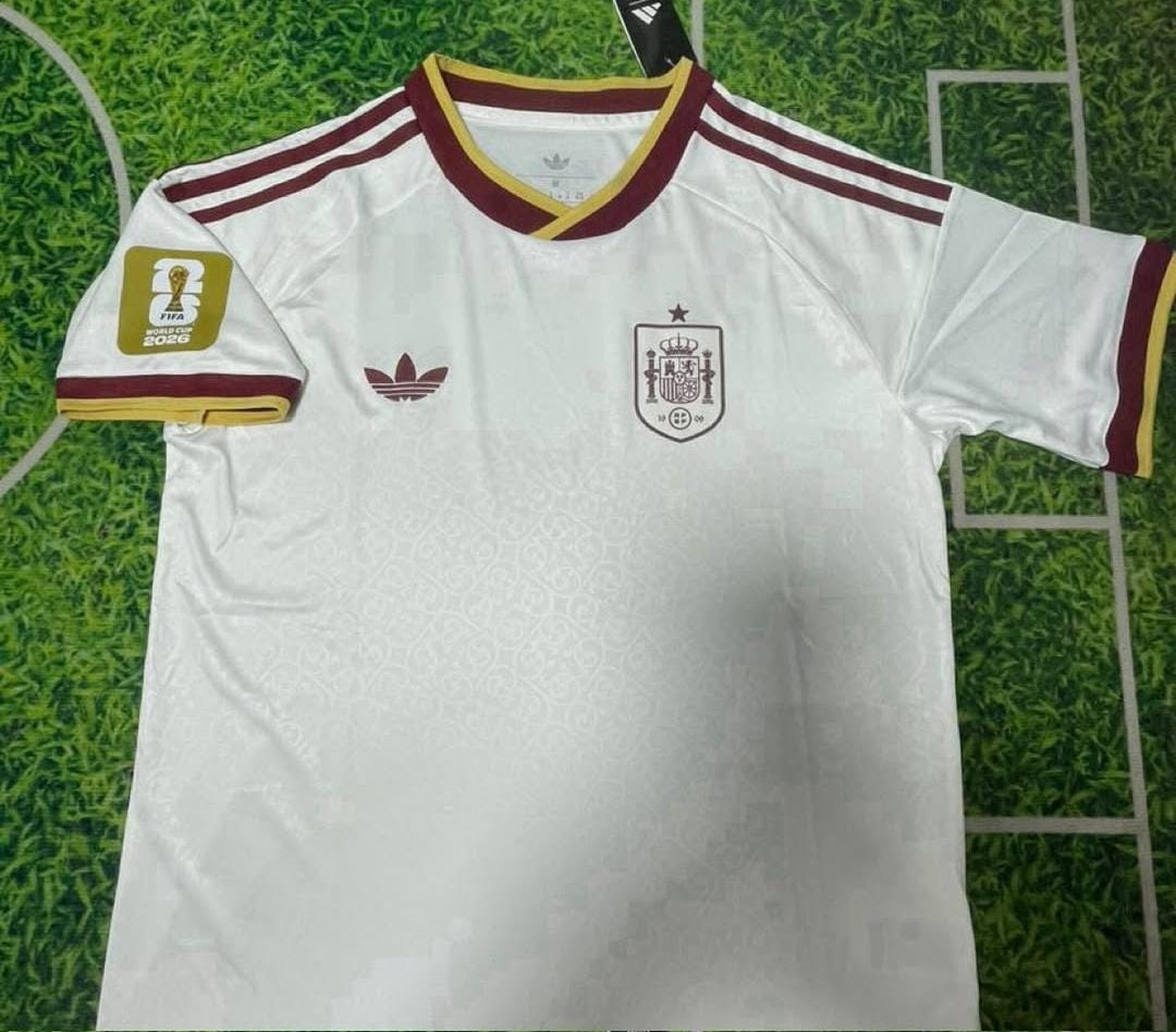 Camiseta España Visitante Mundial 2026 (tallas S - 4XL)