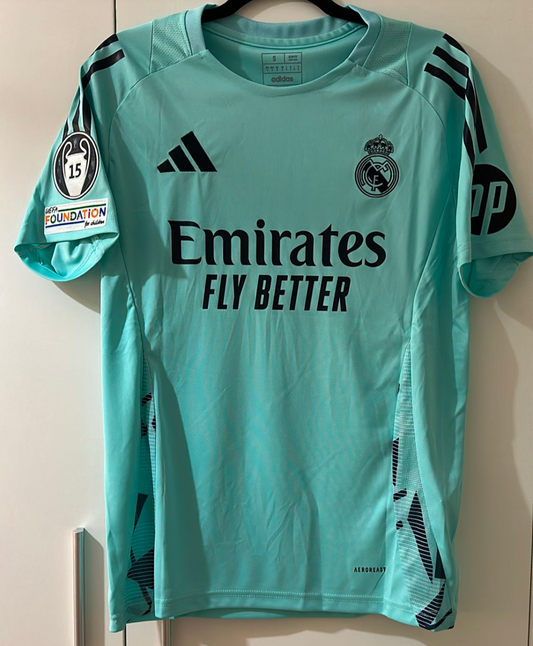 Camiseta Real Madrid Entrenamiento Azul