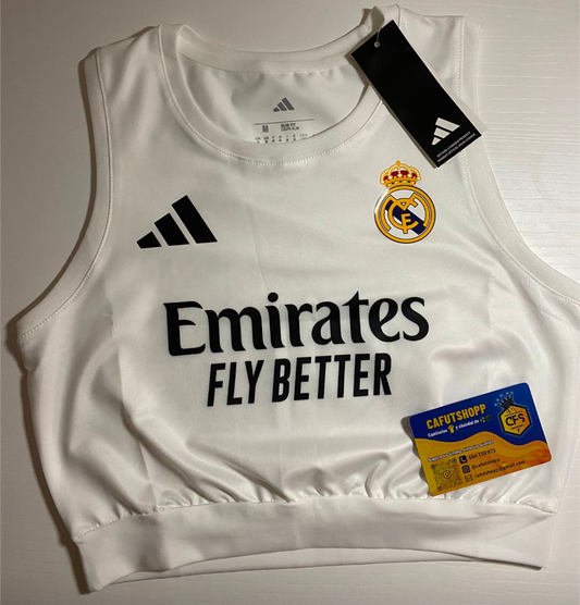 Top Mujer Real Madrid Blanco