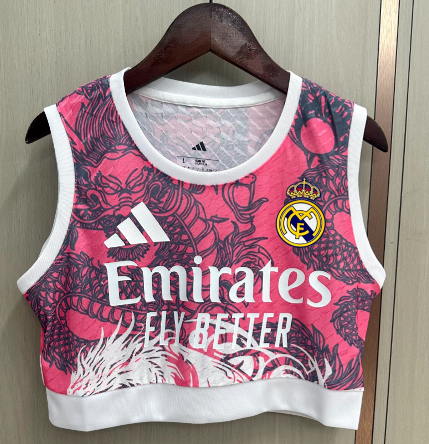 Top Mujer Real Madrid Especial Dragon