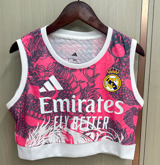 Top Mujer Real Madrid Especial Dragon