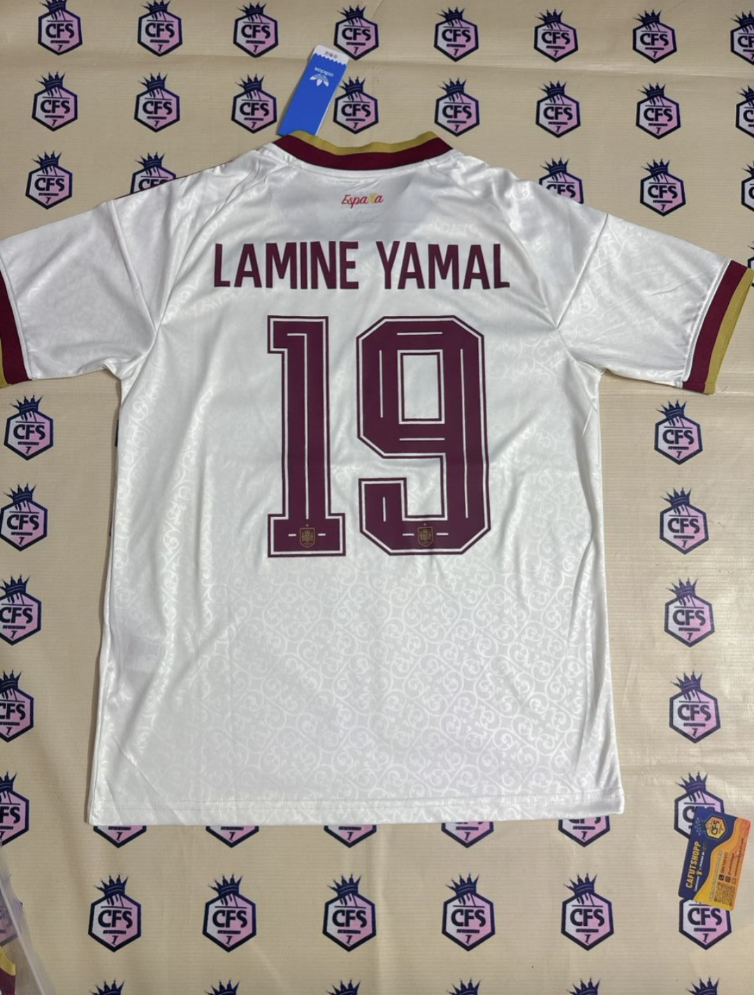 Camiseta España Visitante Mundial 2026 (tallas S - 4XL)