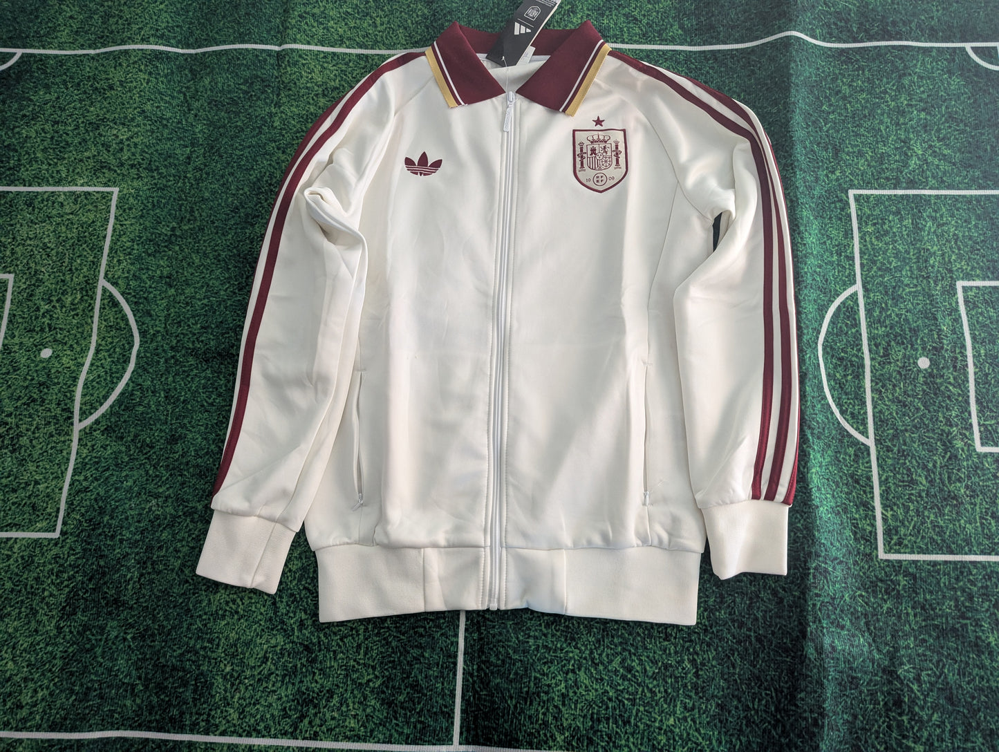 Chandal España Mundial 2026 blanco (tallas adultos y niños)