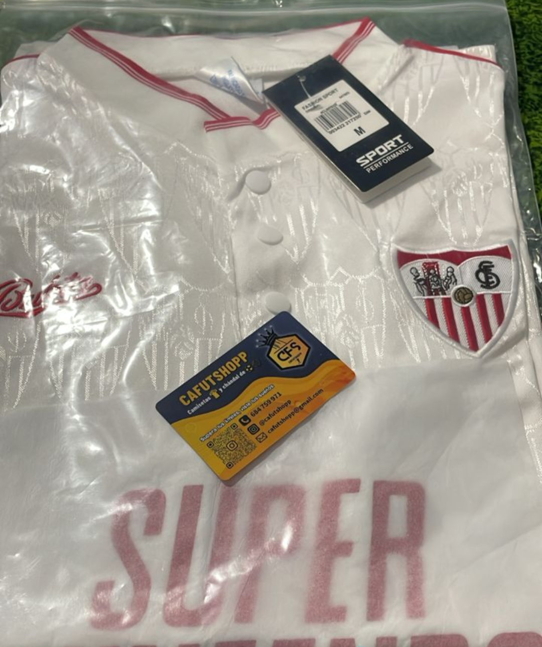 Camiseta Sevilla 1991/92