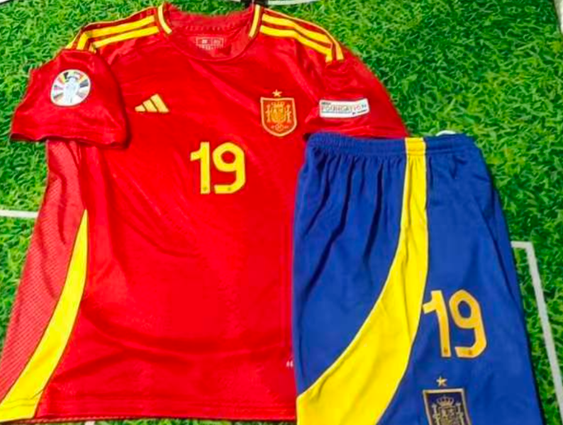 Equipacion España Local Eurocopa 24