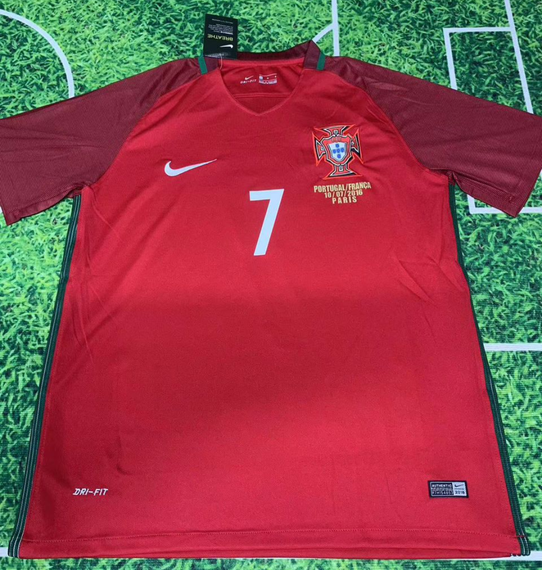 Camiseta Portugal Final Eurocopa 2016