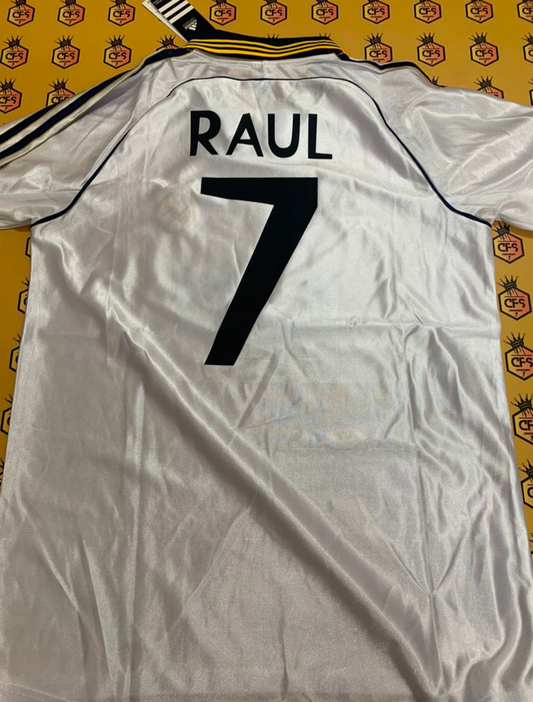 Real Madrid RETRO 1998-00 Local (pedir una talla más)