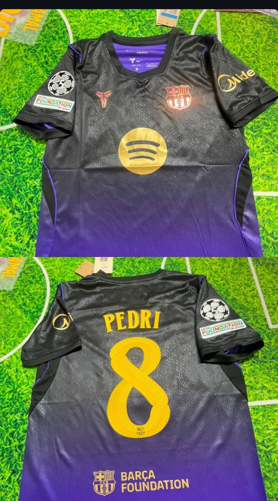 Camiseta Barcelona 26/27 morado visitante (tallas S-4XL)
