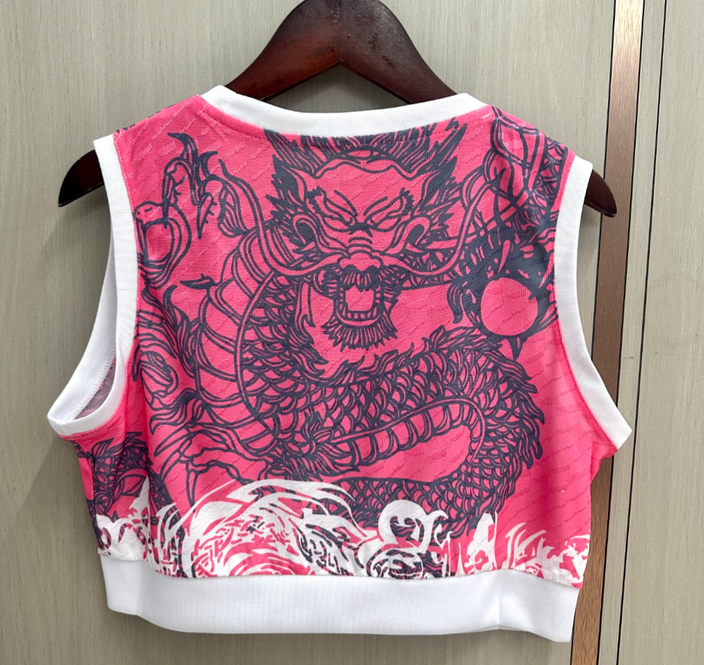 Top Mujer Real Madrid Especial Dragon