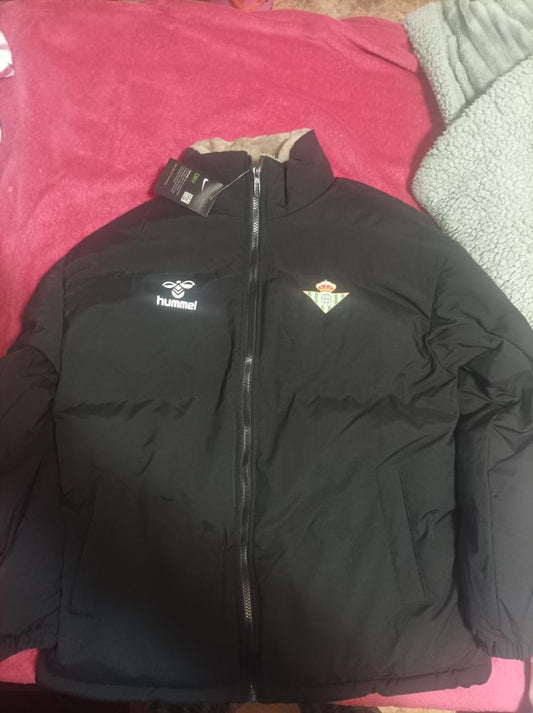 Abrigo Betis negro (Solo tallas S-2XL)