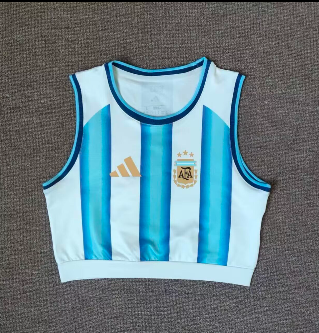 Top Mujer Argentina Mundial 2026 (tallas S-XL)