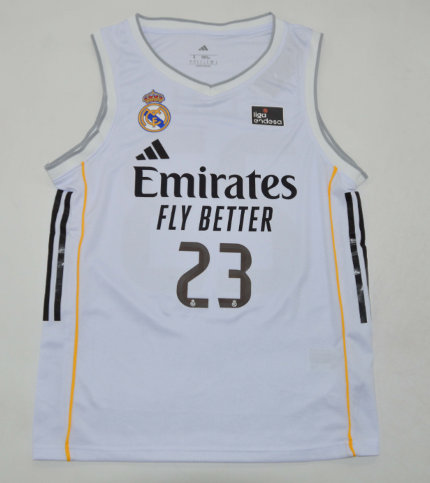 Camiseta Real Madrid baloncesto 25/26 (Solo tallas S-2XL)