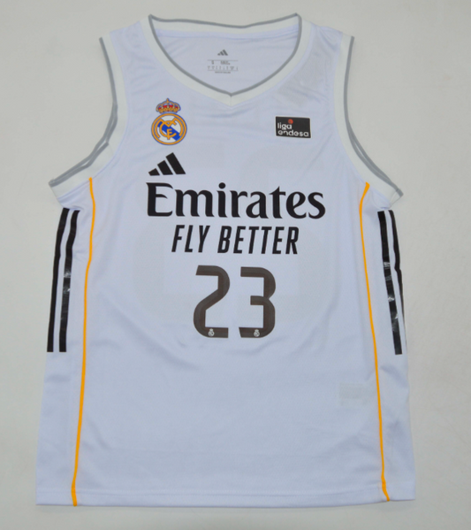 Camiseta Real Madrid baloncesto 25/26 (Solo tallas S-2XL)