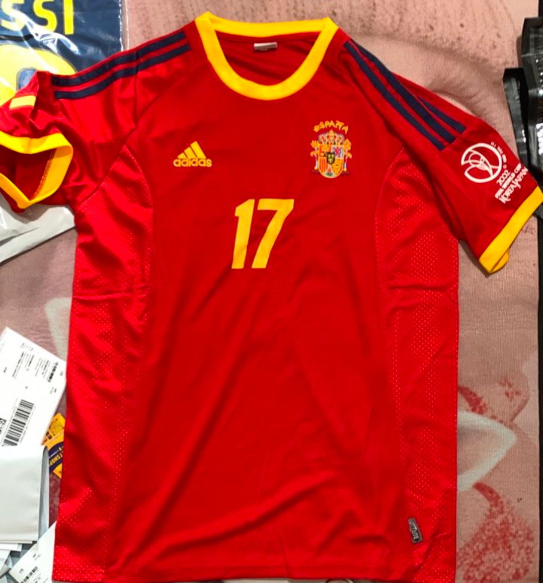Camiseta España 2002
