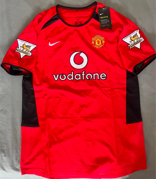 Camiseta Manchester United 2002/03
