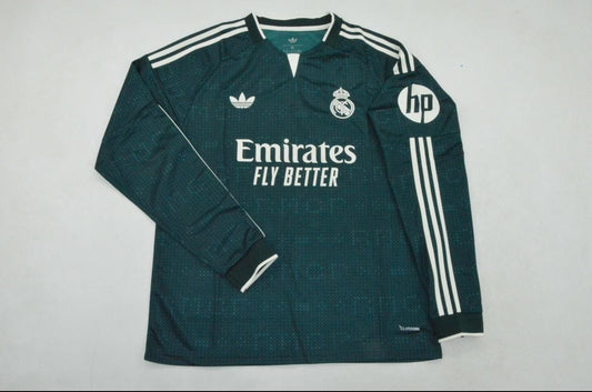 Camiseta Real Madrid 26/27 tercera equipacion manga larga (tallas S-XXL)