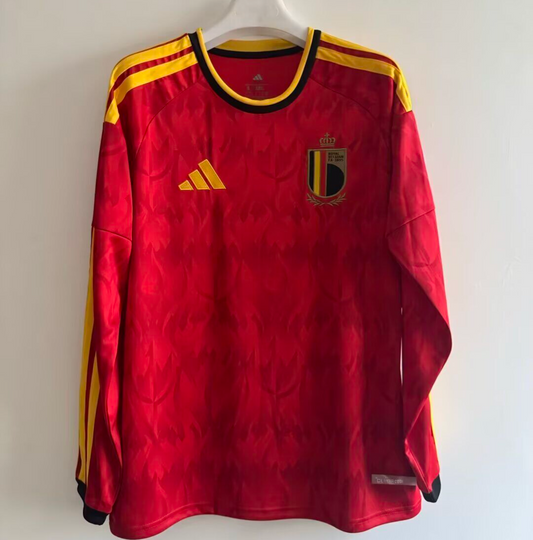 Camiseta manga larga Belgica Mundial 2026 (tallas S - 2XL) Local