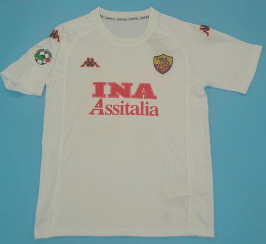 Camiseta Roma 2000/01 Visitante